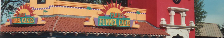 Restaurant Flags Funnel Cakes